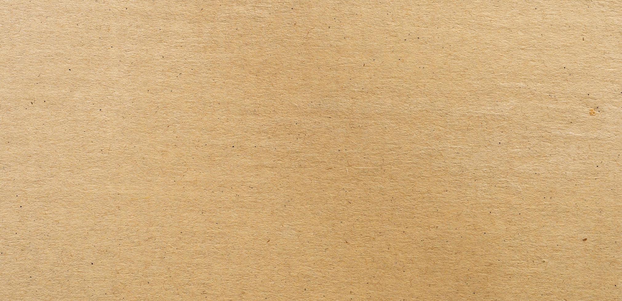 Panorama of brown paper texture and background and texture with copy space photo