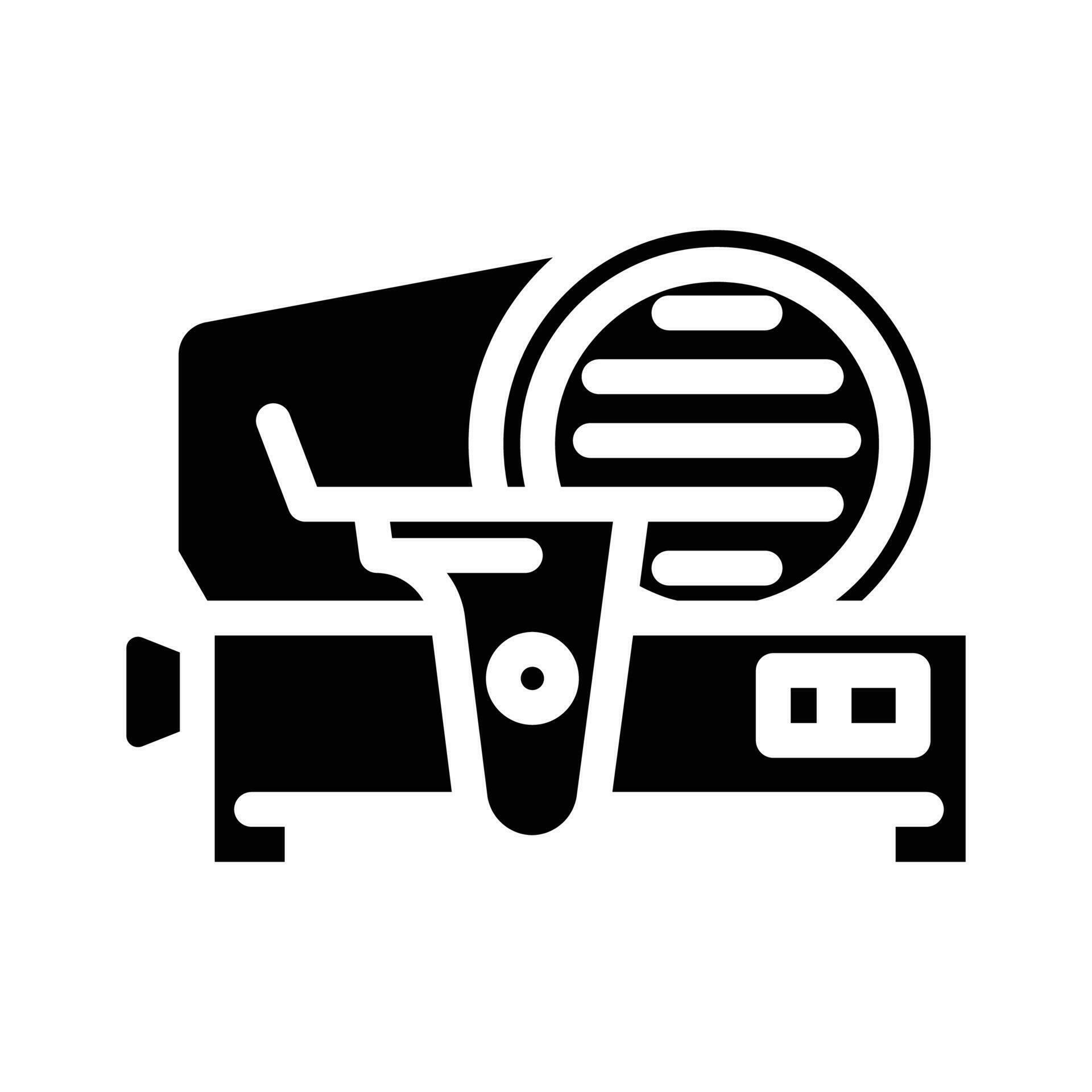 meat slicer glyph icon vector illustration 20671142 Vector Art at Vecteezy