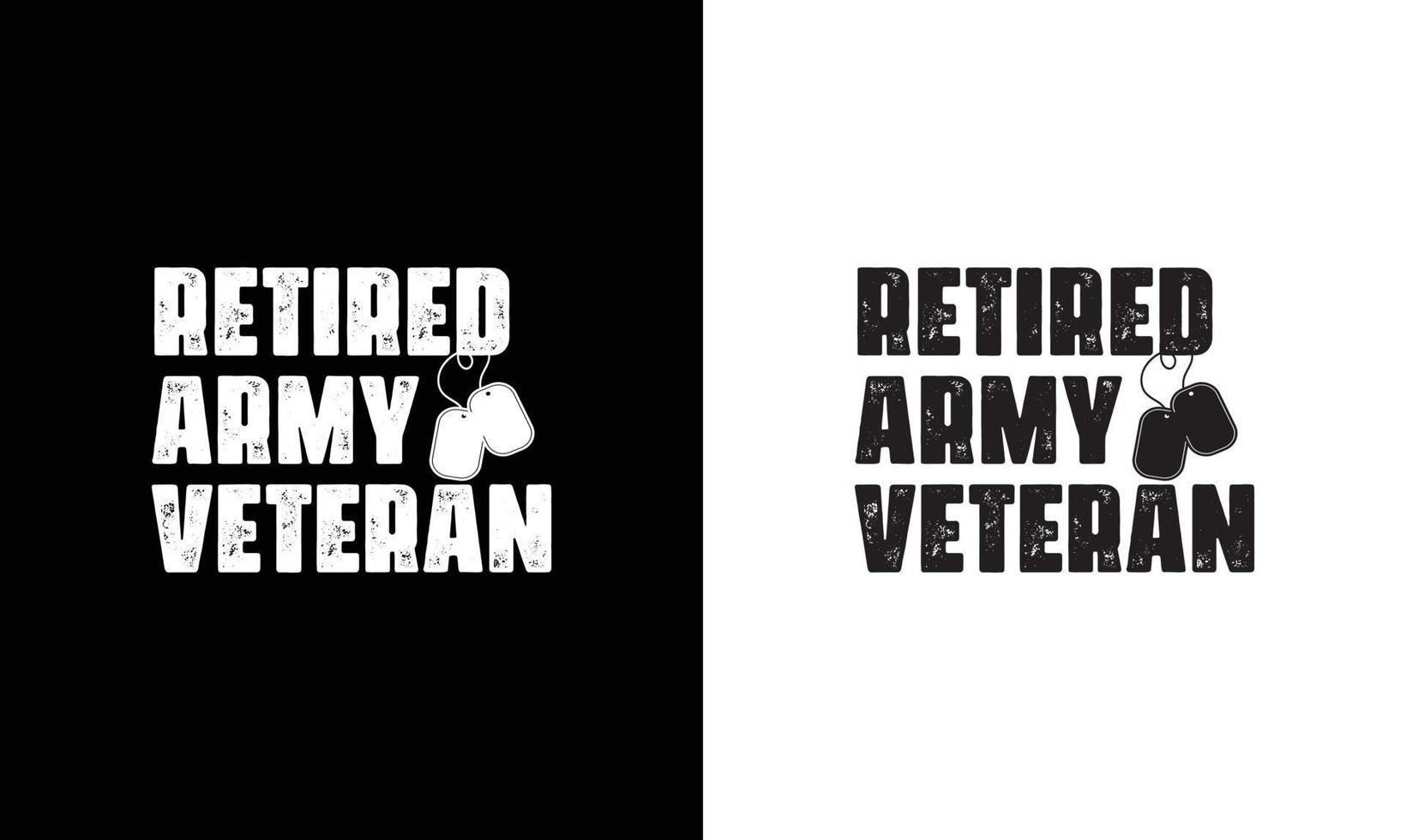 Army T shirt design, Veteran T shirt design vector
