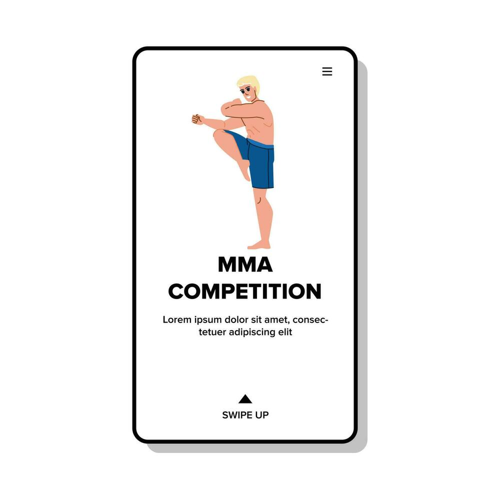 mma competition vector