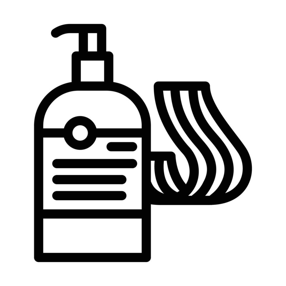 spa crema cosmético línea icono vector ilustración