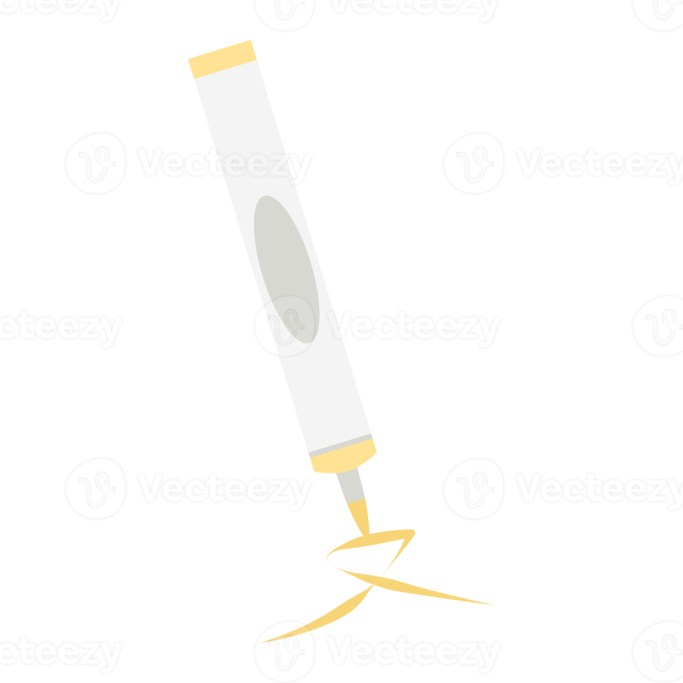 Whiteboard marker drawing doodle line png
