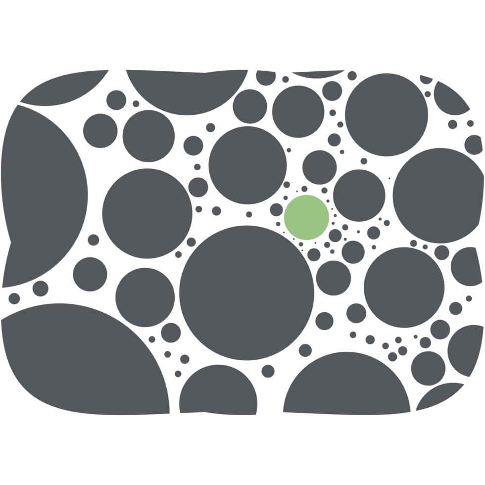 Circle Memphis Geometric Polka Dot Basic Shape Pattern png
