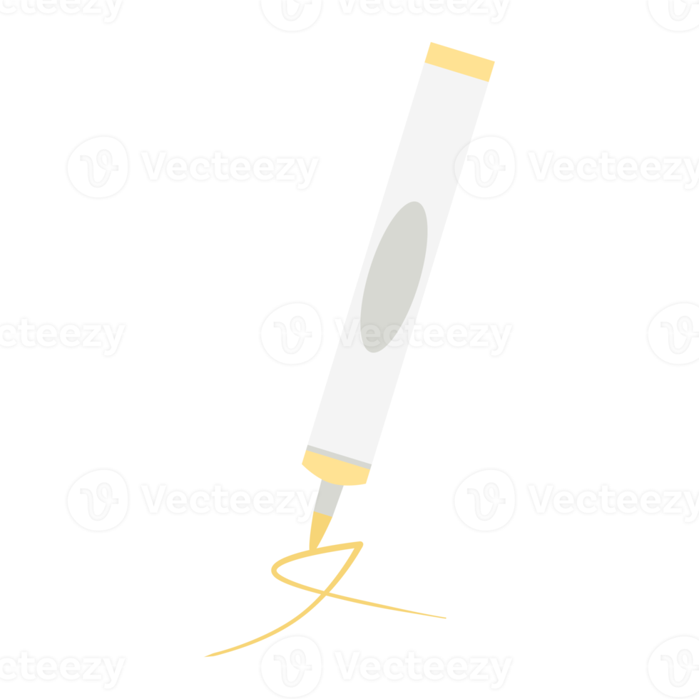 Whiteboard marker drawing doodle line png