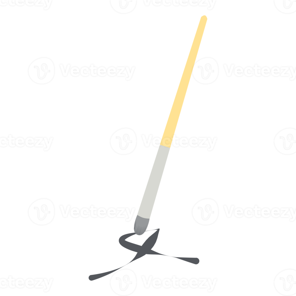 paint brush watercolor doodle drawing sketch line png