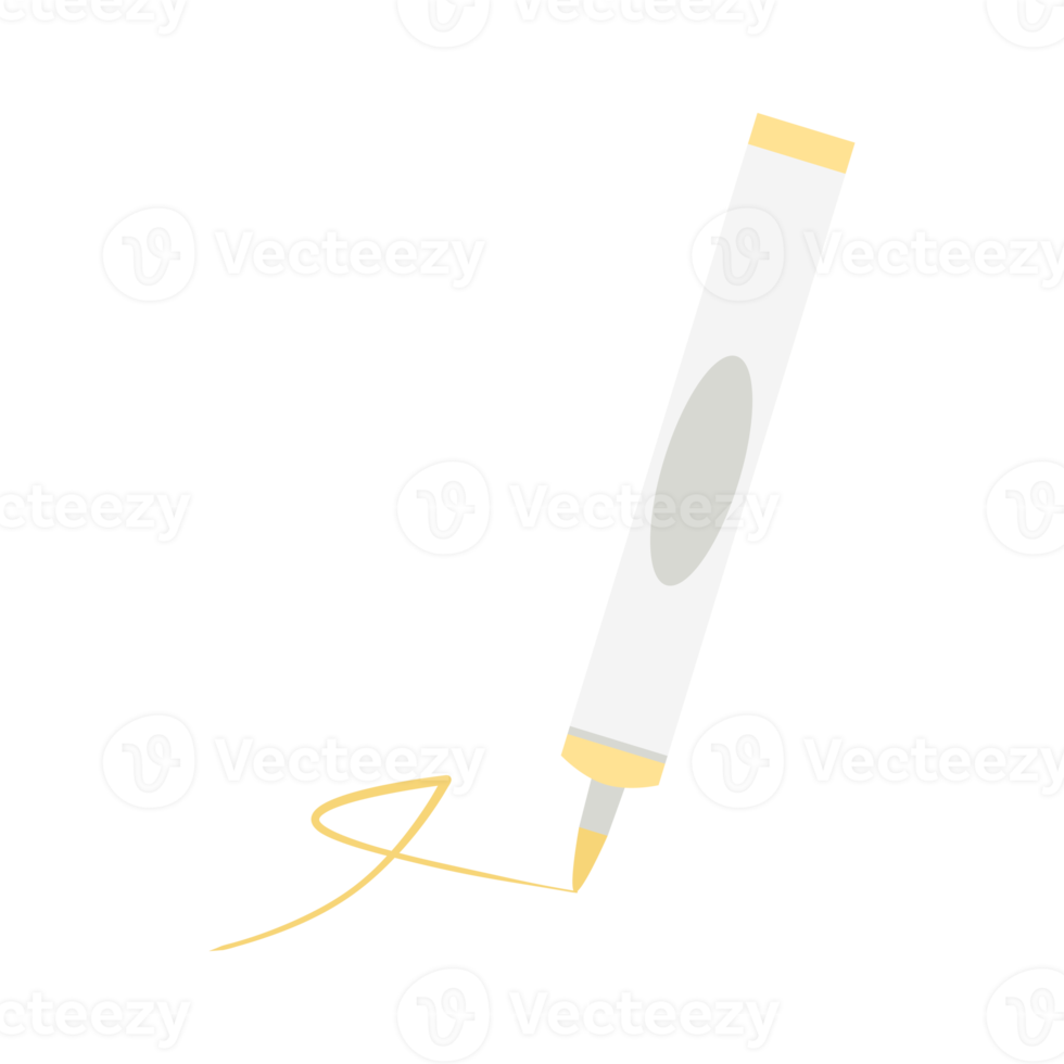 Whiteboard marker drawing doodle line png