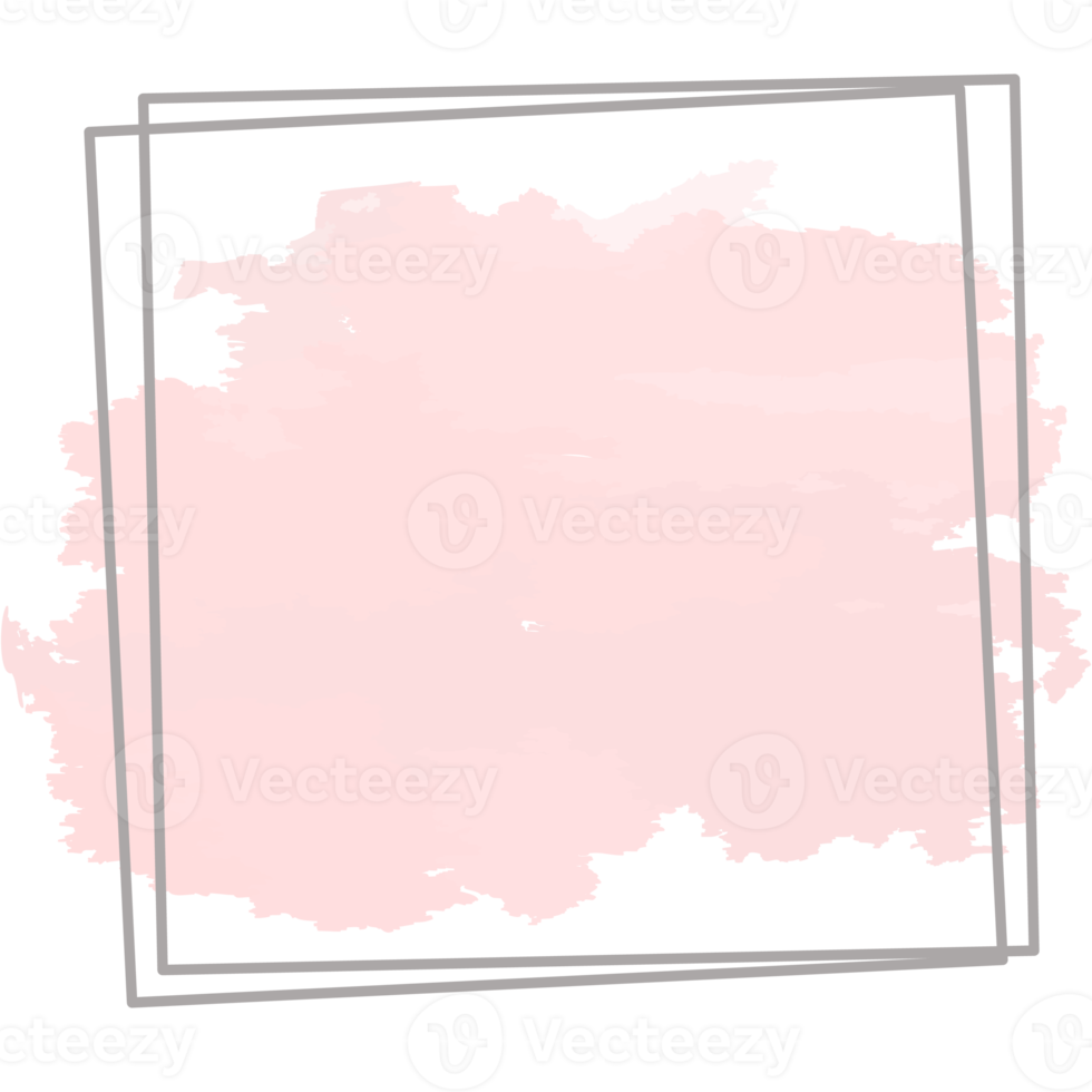 Aquarell Basic gestalten abstrakt zahlen gezeichnet mit Linie png