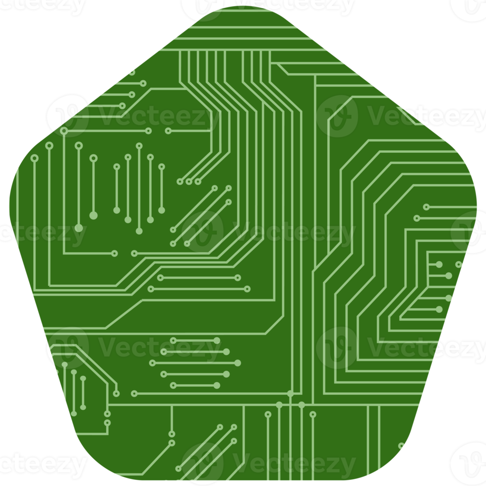 Printed Circuit Board PCB Basic Shape png