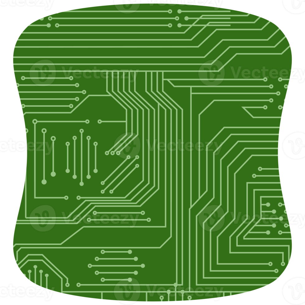 impreso circuito tablero tarjeta de circuito impreso básico forma png