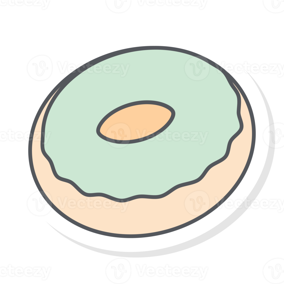 Sticker Bullet Journal Types and Kinds of Donut png