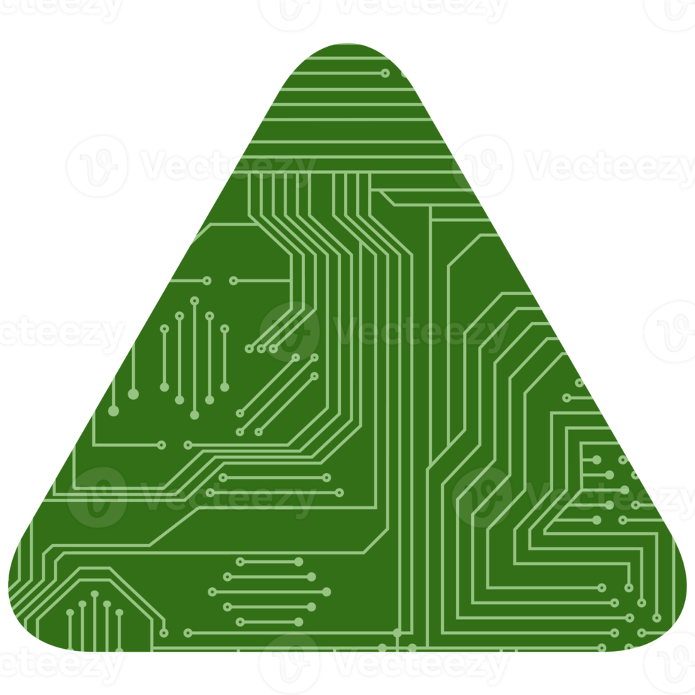 tryckt krets styrelse pcb grundläggande form png