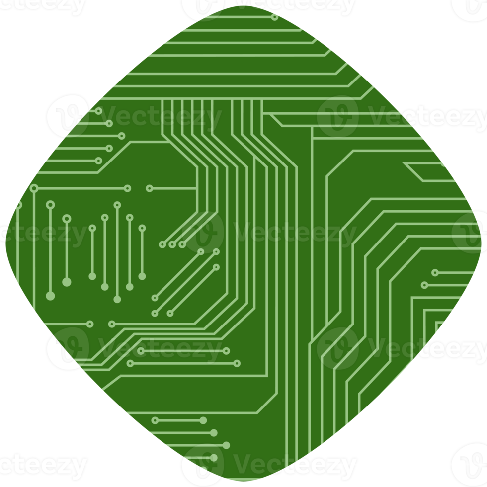 Printed Circuit Board PCB Basic Shape png