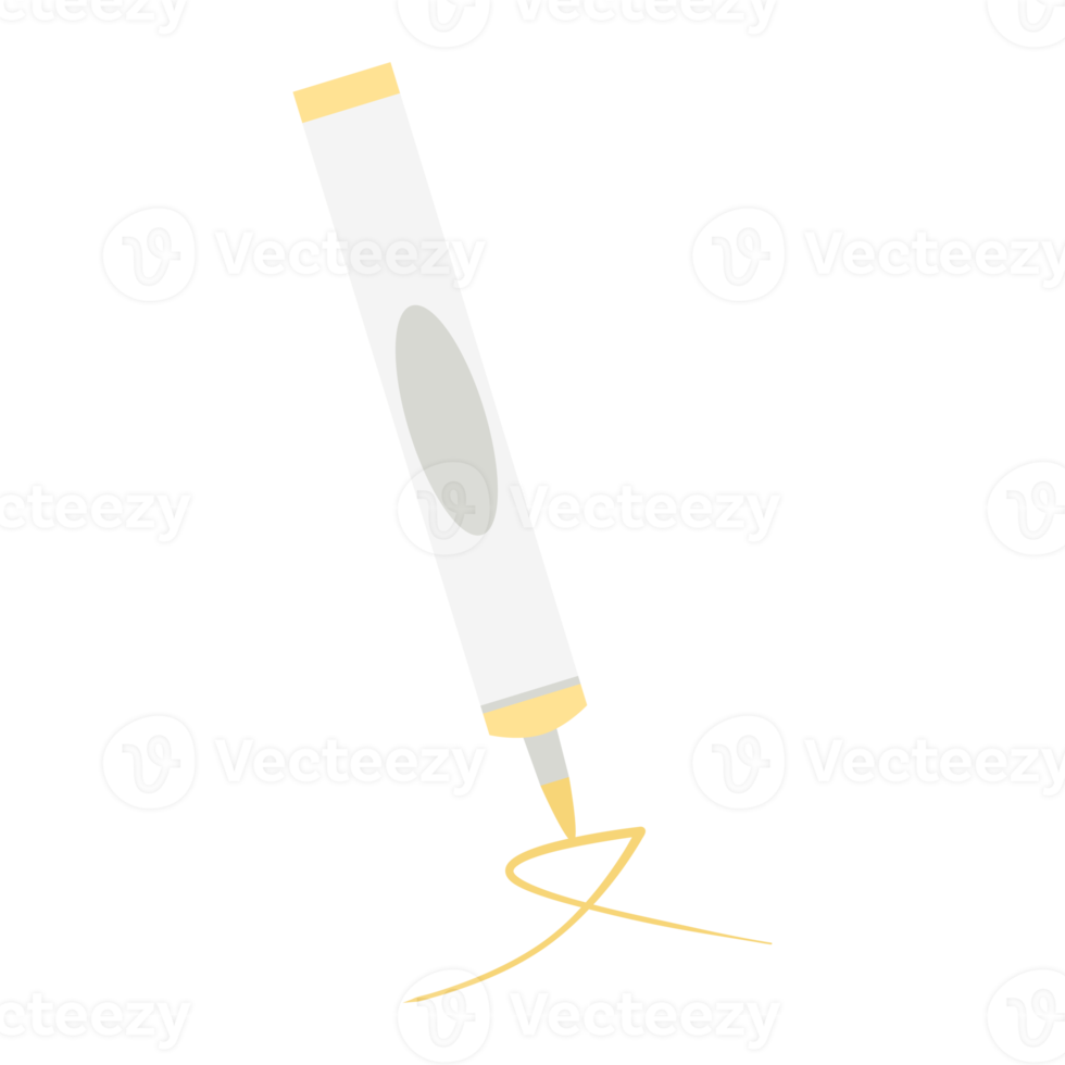 Whiteboard marker drawing doodle line png