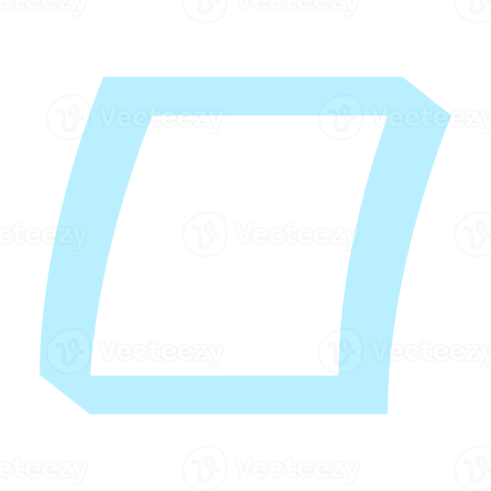 Basic Shape Figures Drawn Using Highlighter Marks png