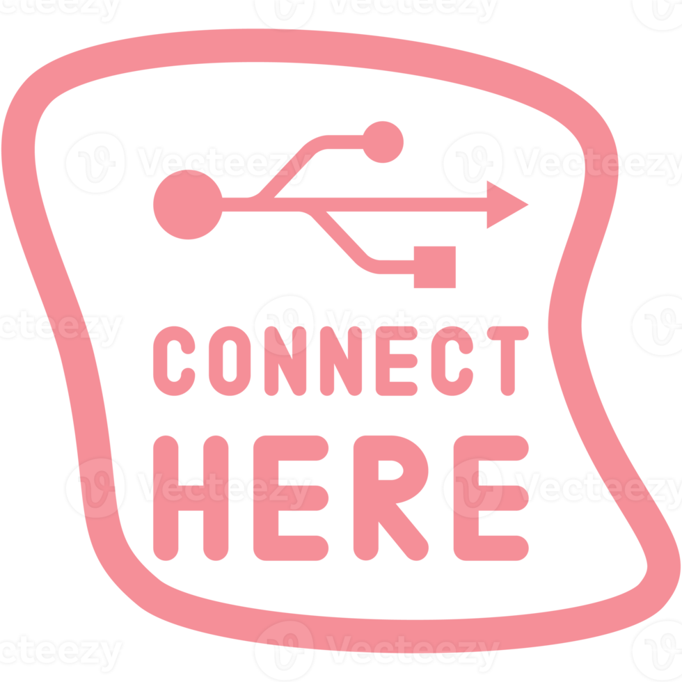 connect-here-usb-flash-disk-drive-logo-symbol-20672694-png