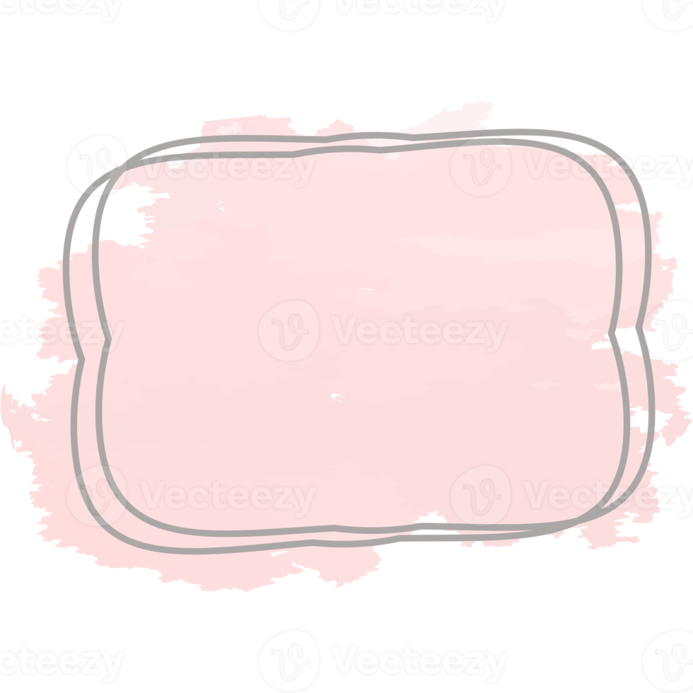 Aquarell Basic gestalten abstrakt zahlen gezeichnet mit Linie png