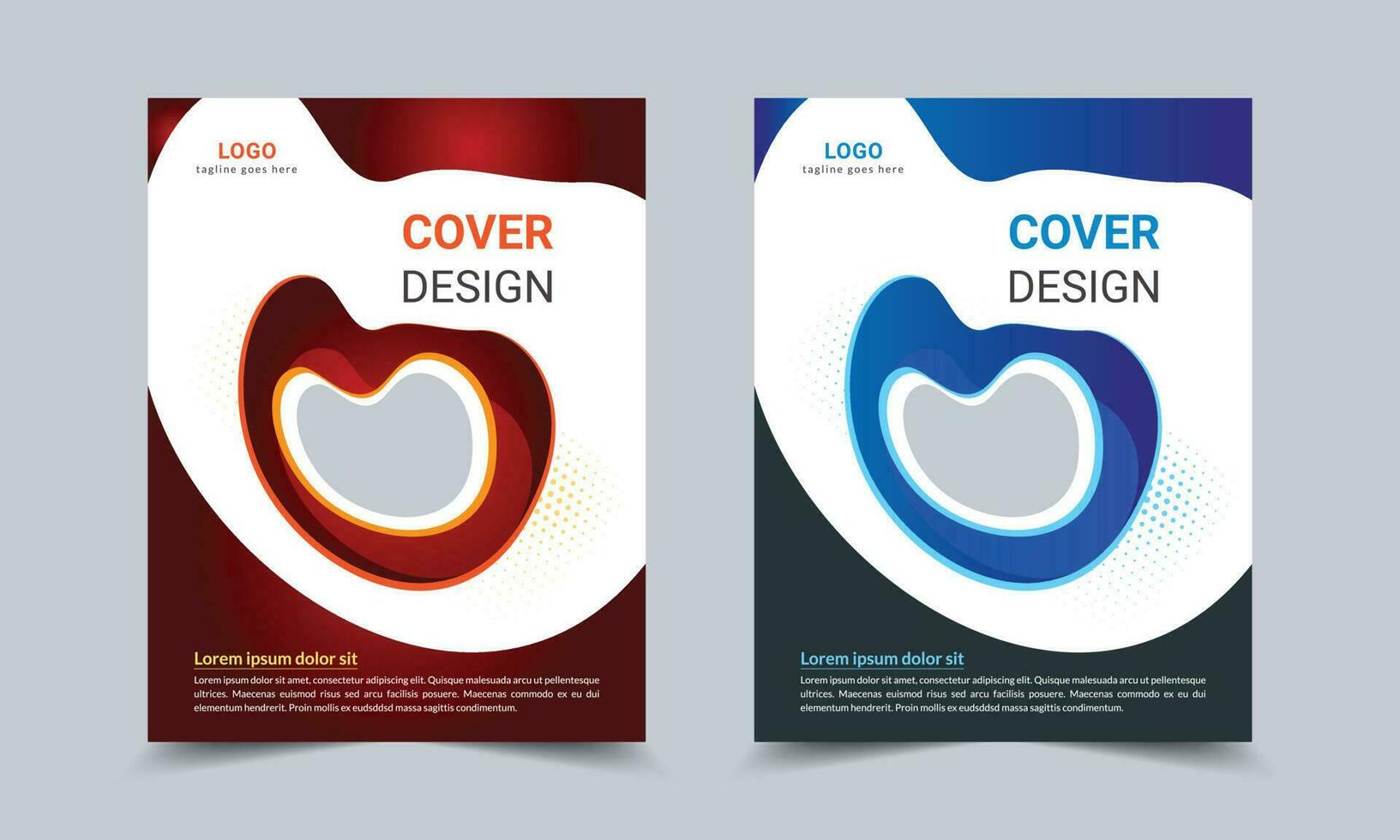 Corporate Business Book Cover Design Template. Can be used for Brochures, Annual reports, flyers, Leaflet, magazines, Posters, Business presentations, portfolios, banners, and Websites. vector