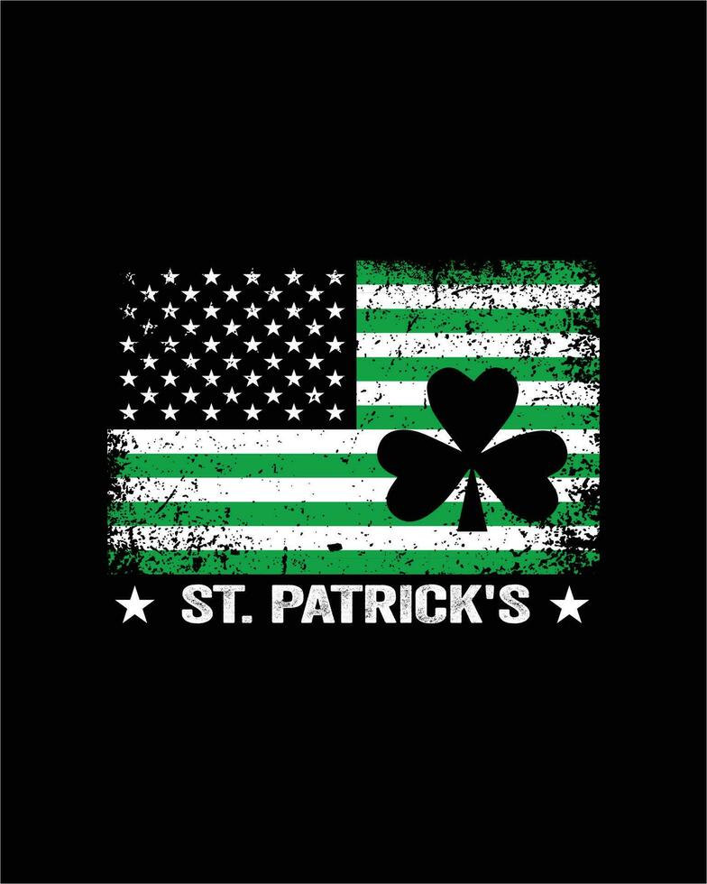 Saint Patrick Day T-shirt Design vector