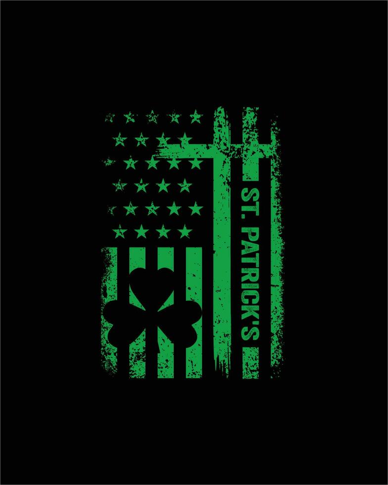Saint Patrick Day T-shirt Design vector