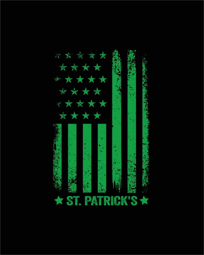 Saint Patrick Day T-shirt Design vector