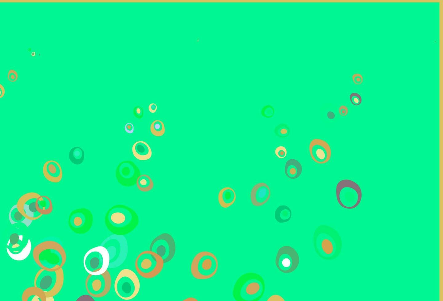 Light Multicolor, Rainbow vector texture with disks.