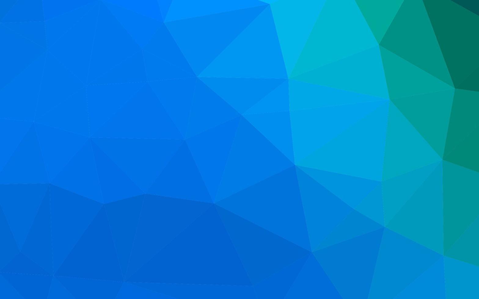 Light Blue, Green vector hexagon mosaic cover.