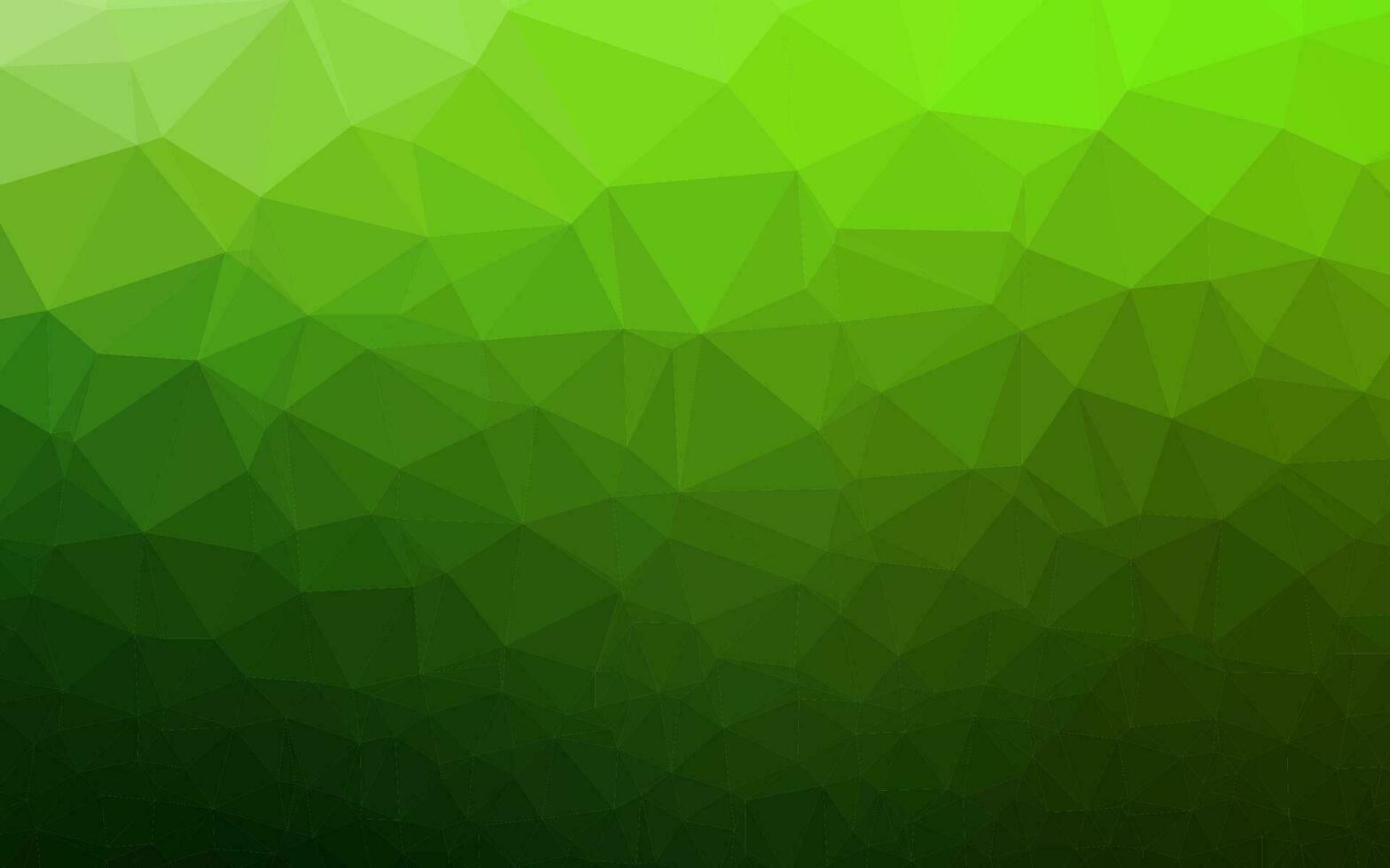 Light Green vector abstract mosaic background.