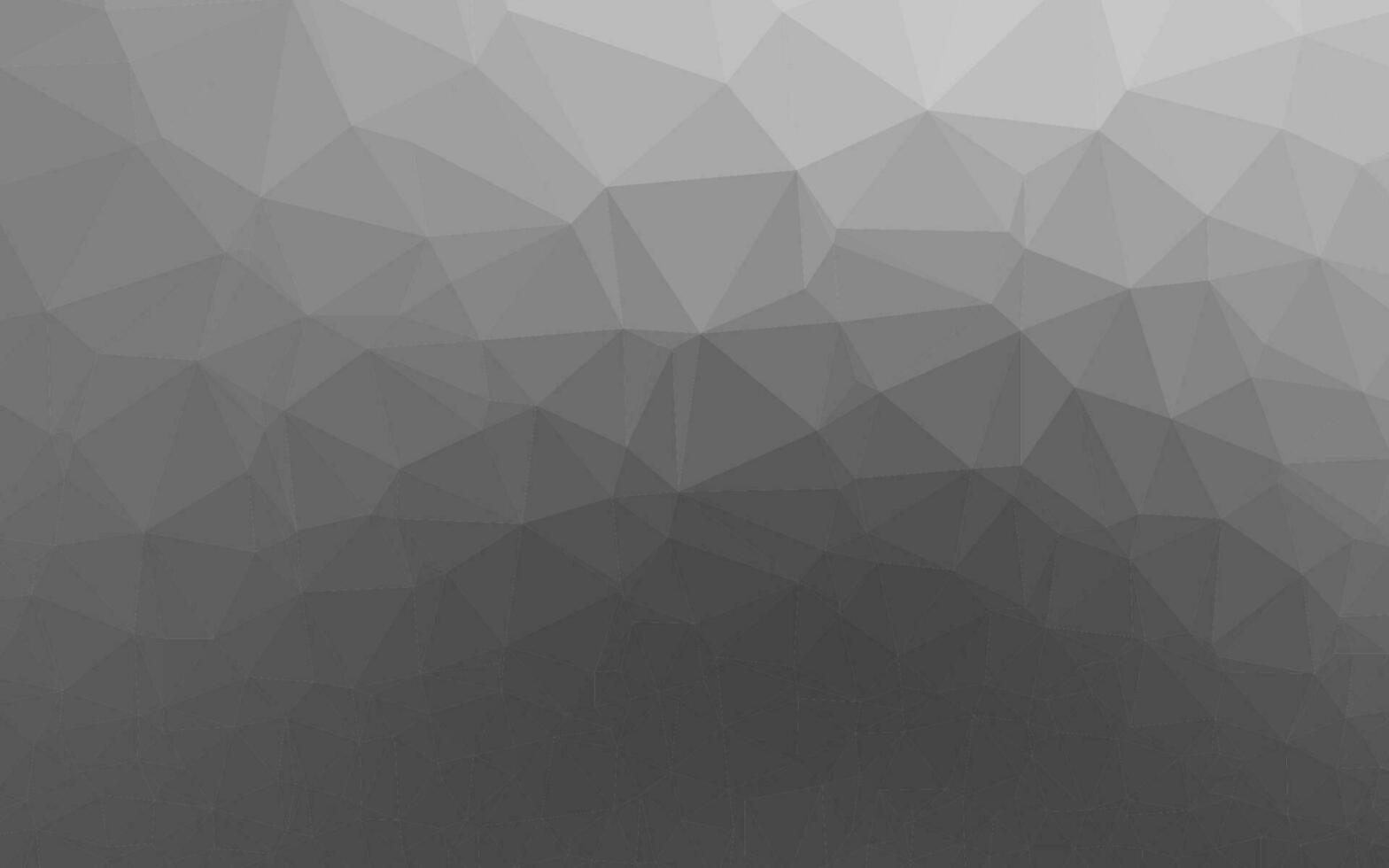 Light Silver, Gray vector triangle mosaic template.