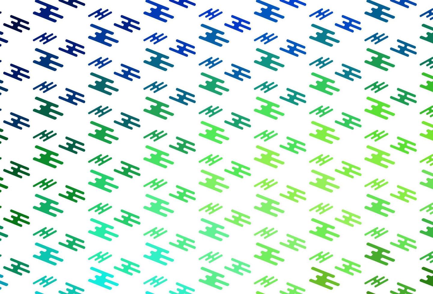 Light Multicolor, Rainbow vector texture with colorful lines.