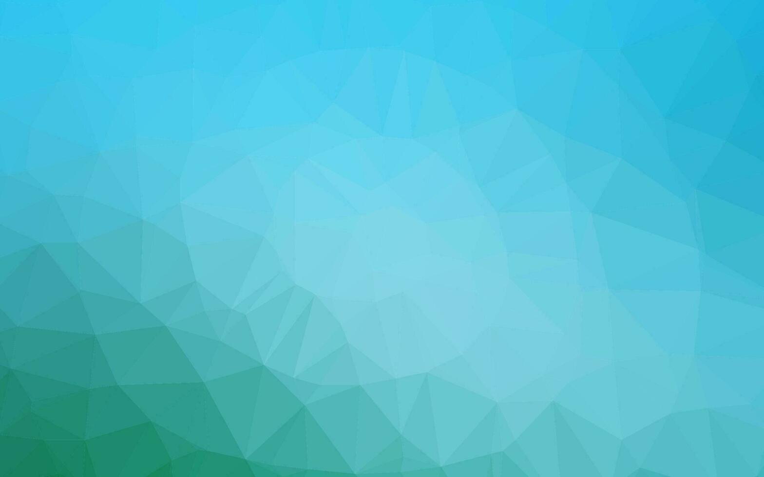 Light BLUE vector polygonal template.