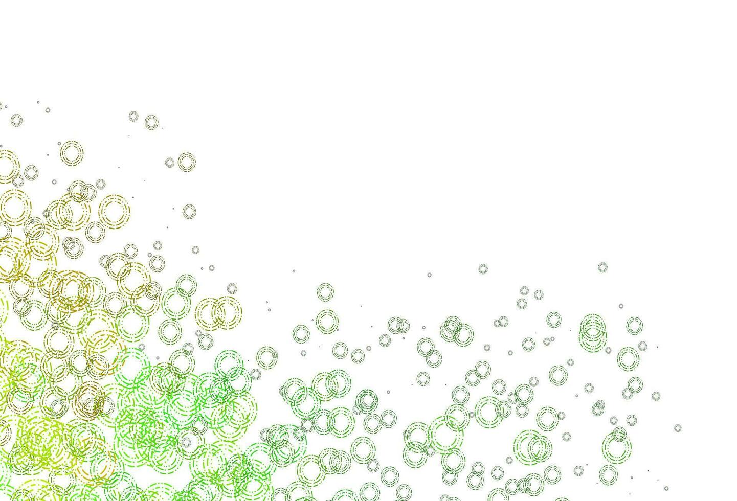 Light Green, Yellow vector backdrop with dots.