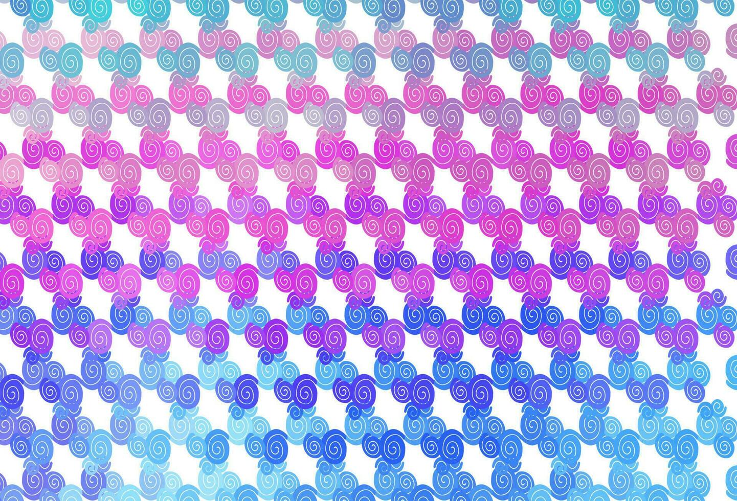 Light Multicolor, Rainbow vector background with bent lines.