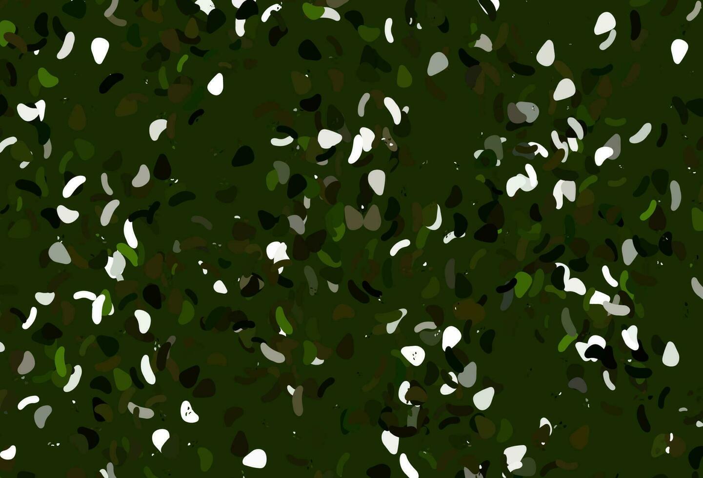 Light green vector backdrop with abstract shapes.