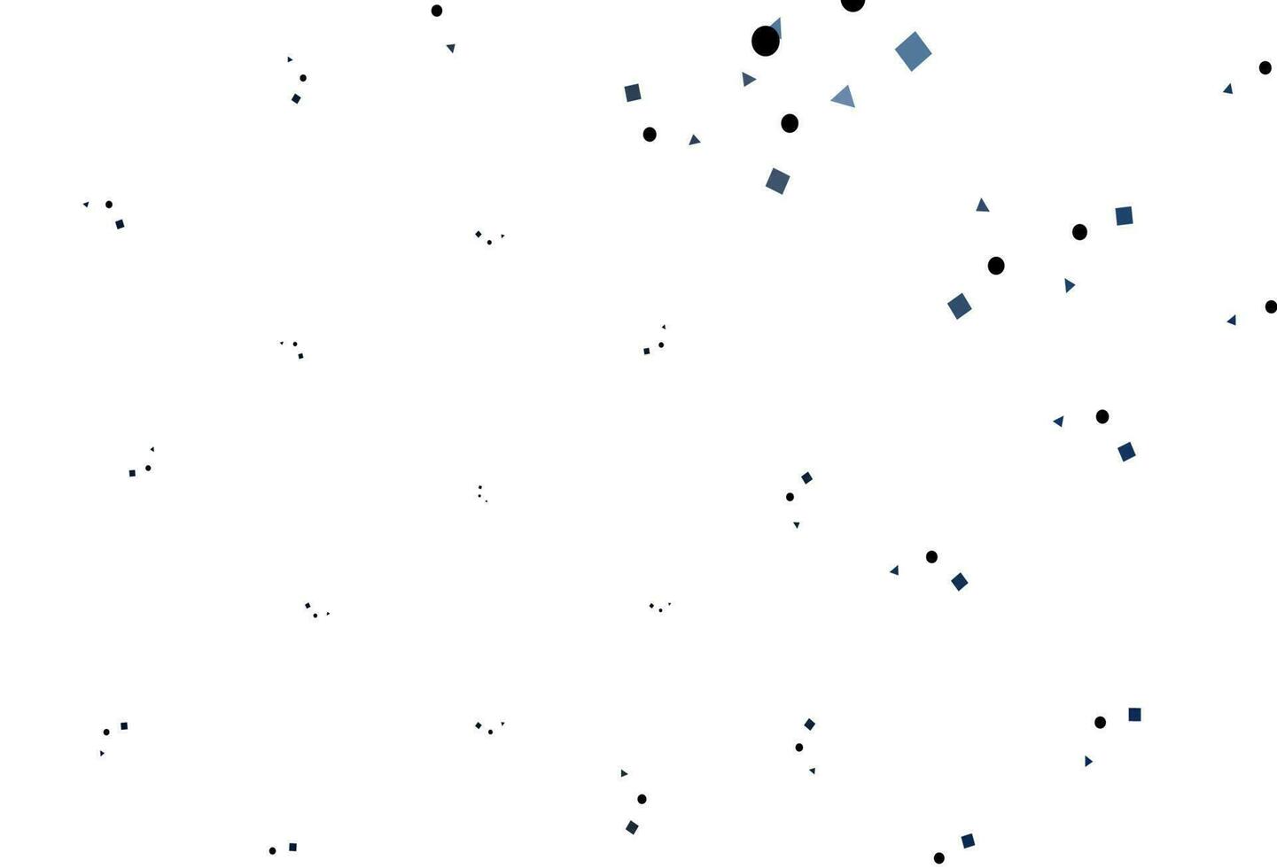 Light BLUE vector texture in poly style with circles, cubes.