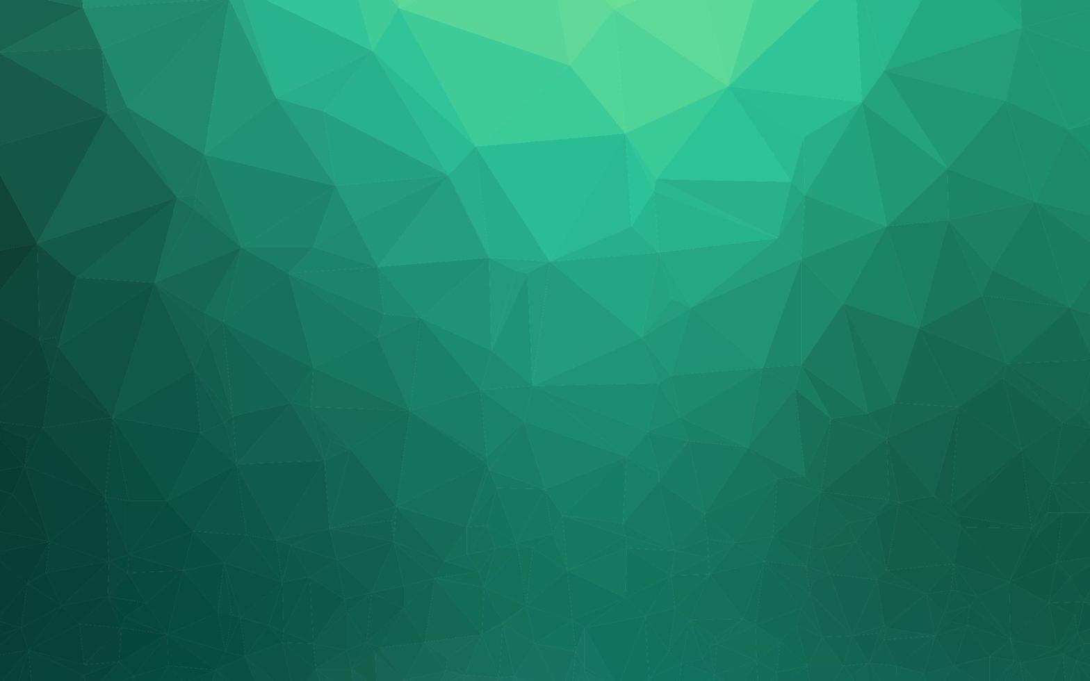 Light Green vector abstract mosaic pattern.