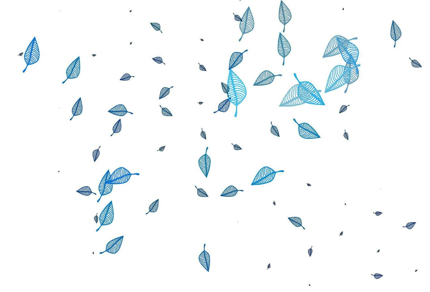 Light BLUE vector doodle texture.