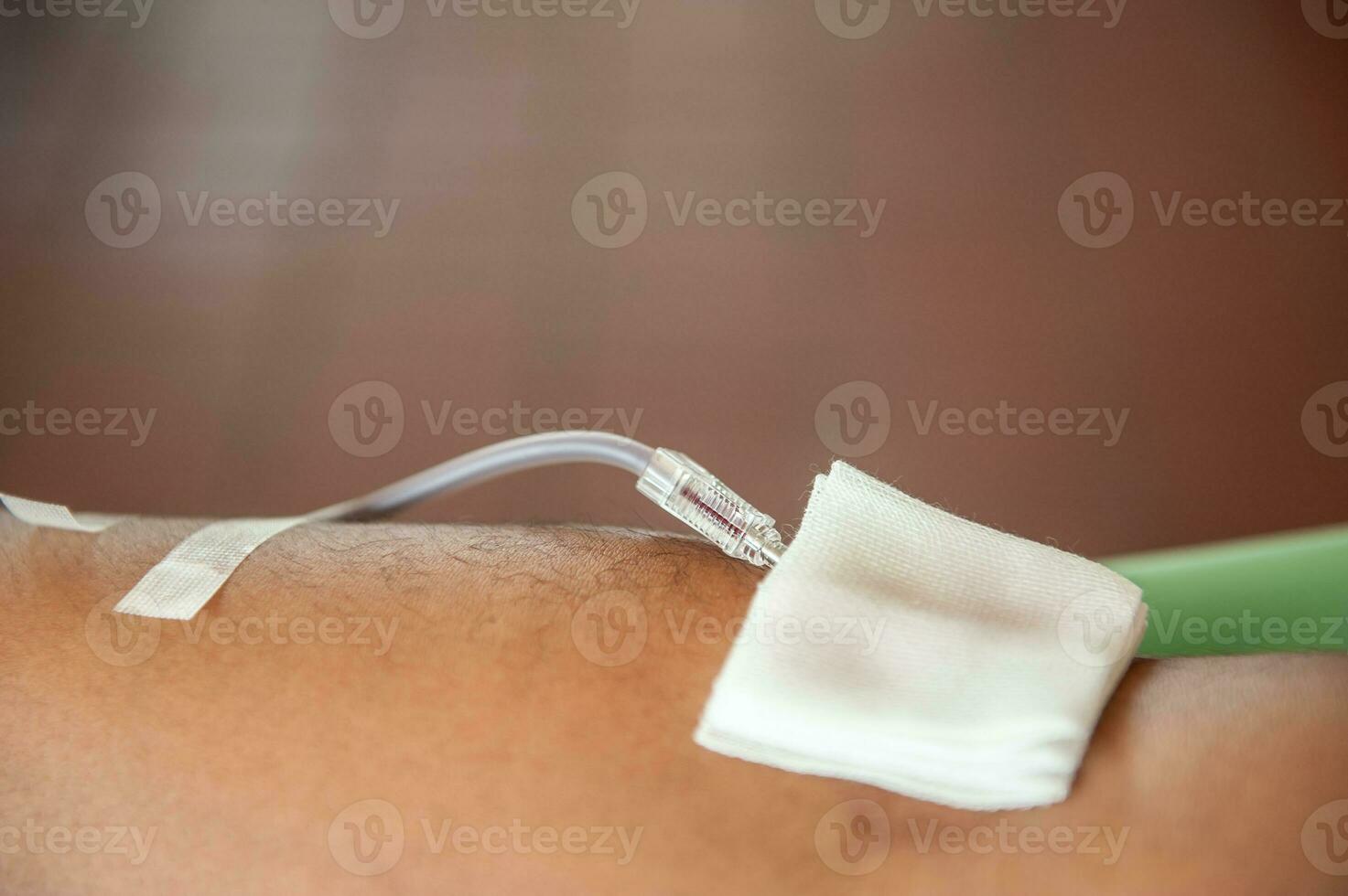 Volunteer to donate blood to help fellow human beings. photo