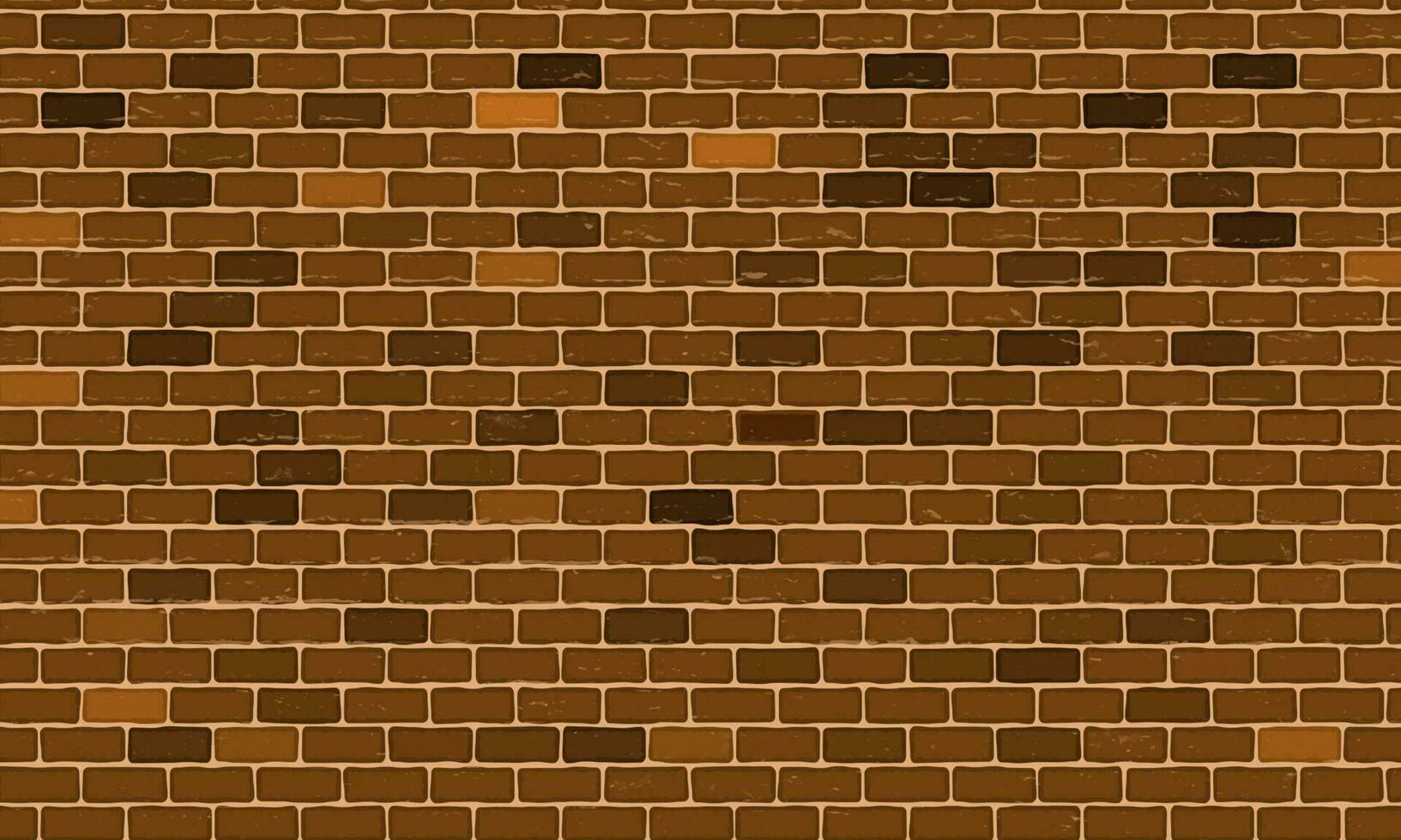 brick wall background pattern vector