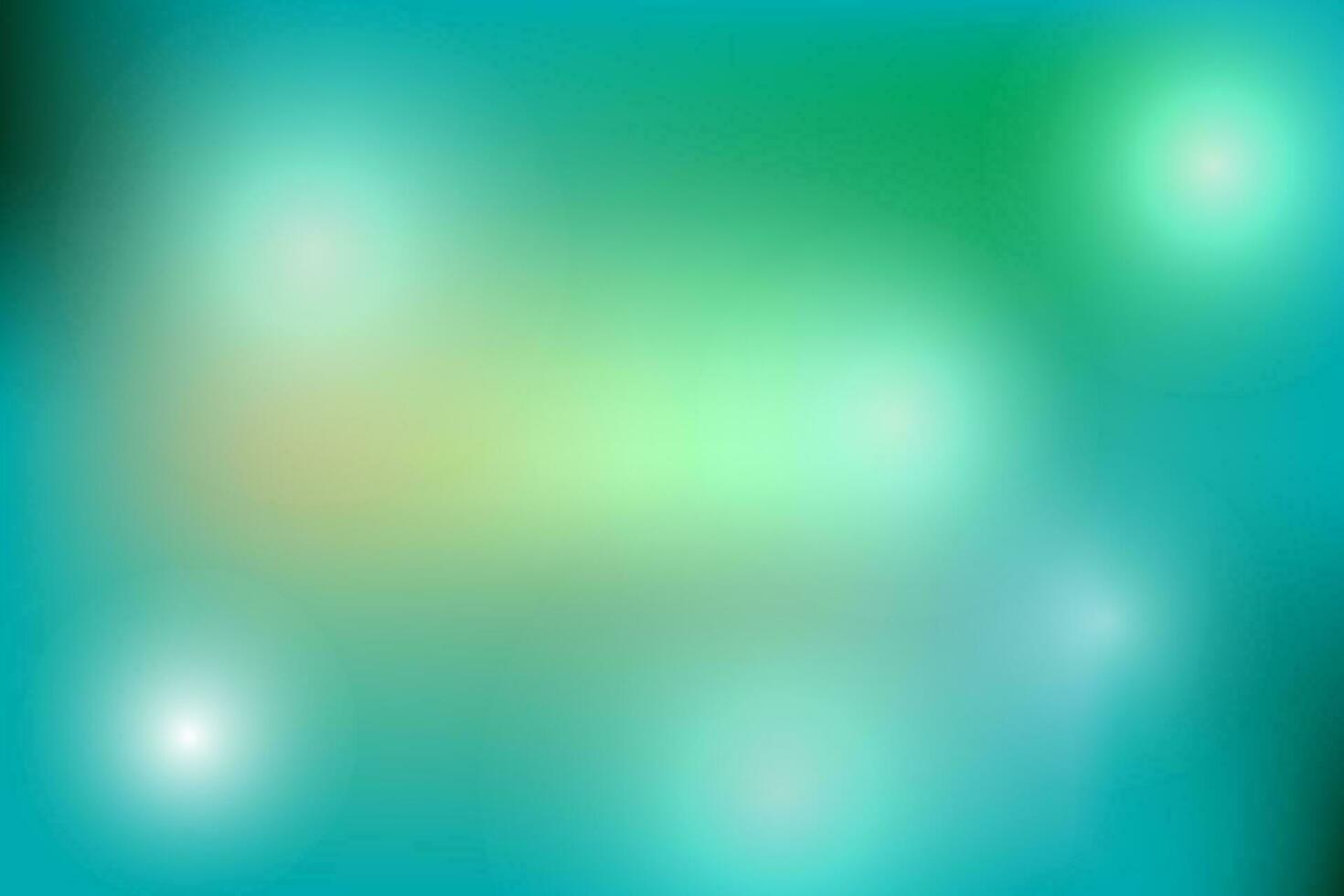 abstract green background with bokeh vector