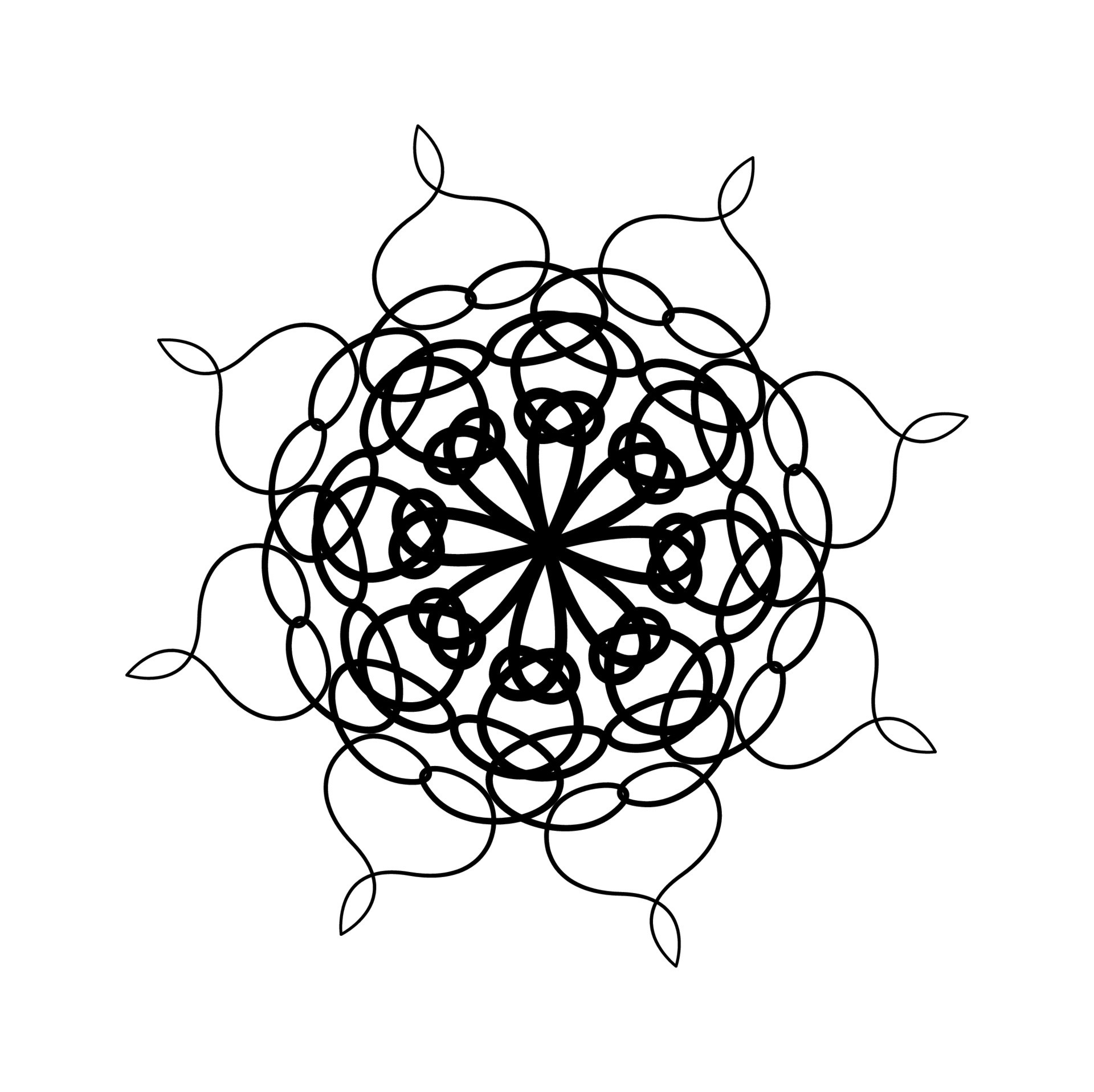 Abstract indian graphic floral design 20675460 Vector Art at Vecteezy