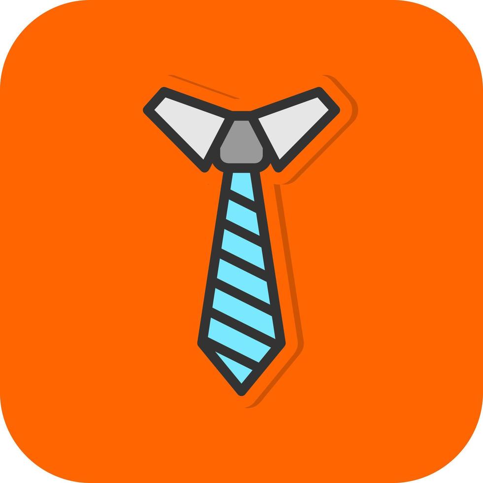 diseño de icono de vector de corbata