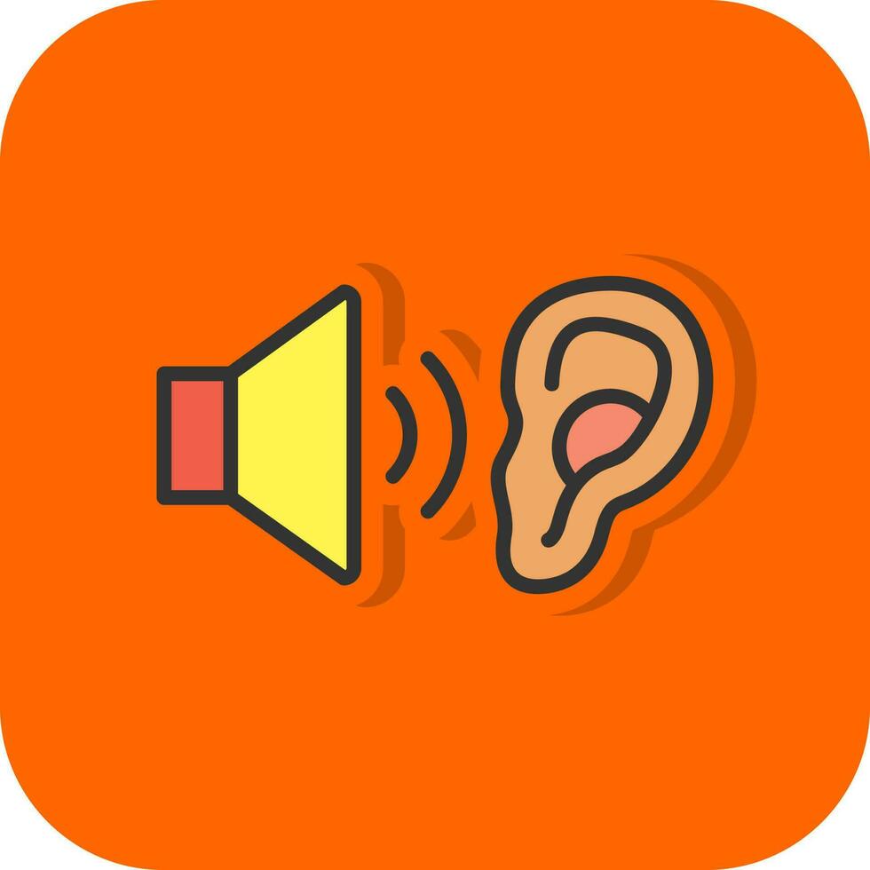 Noise Pollution Vector Icon Design