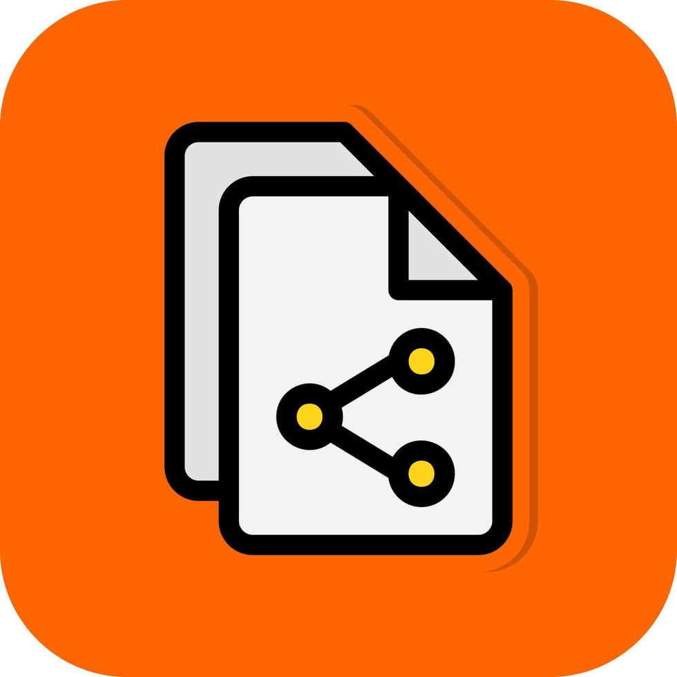 Share Files Vector Icon Design