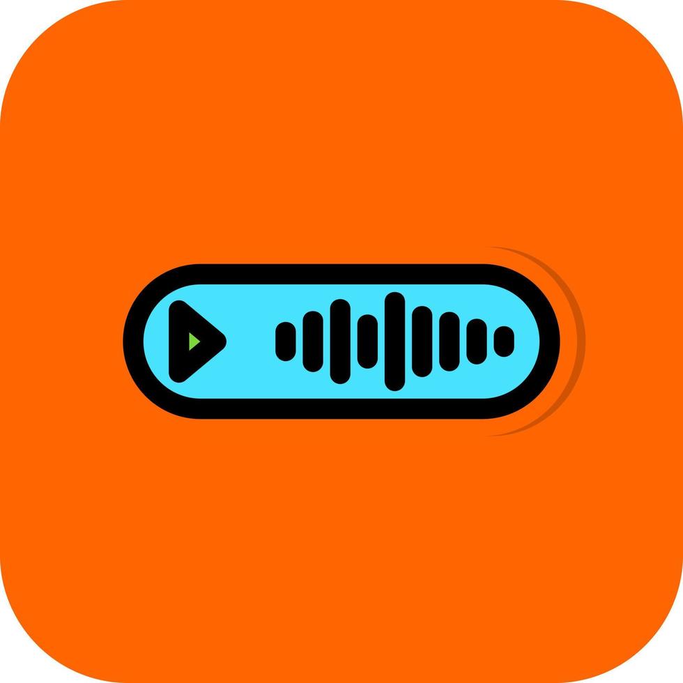 Voice Message Vector Icon Design