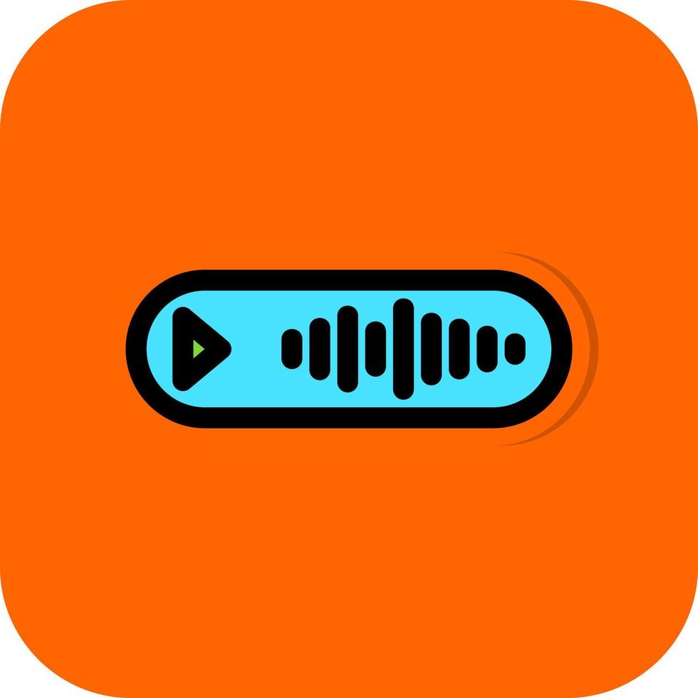 Voice Message Vector Icon Design