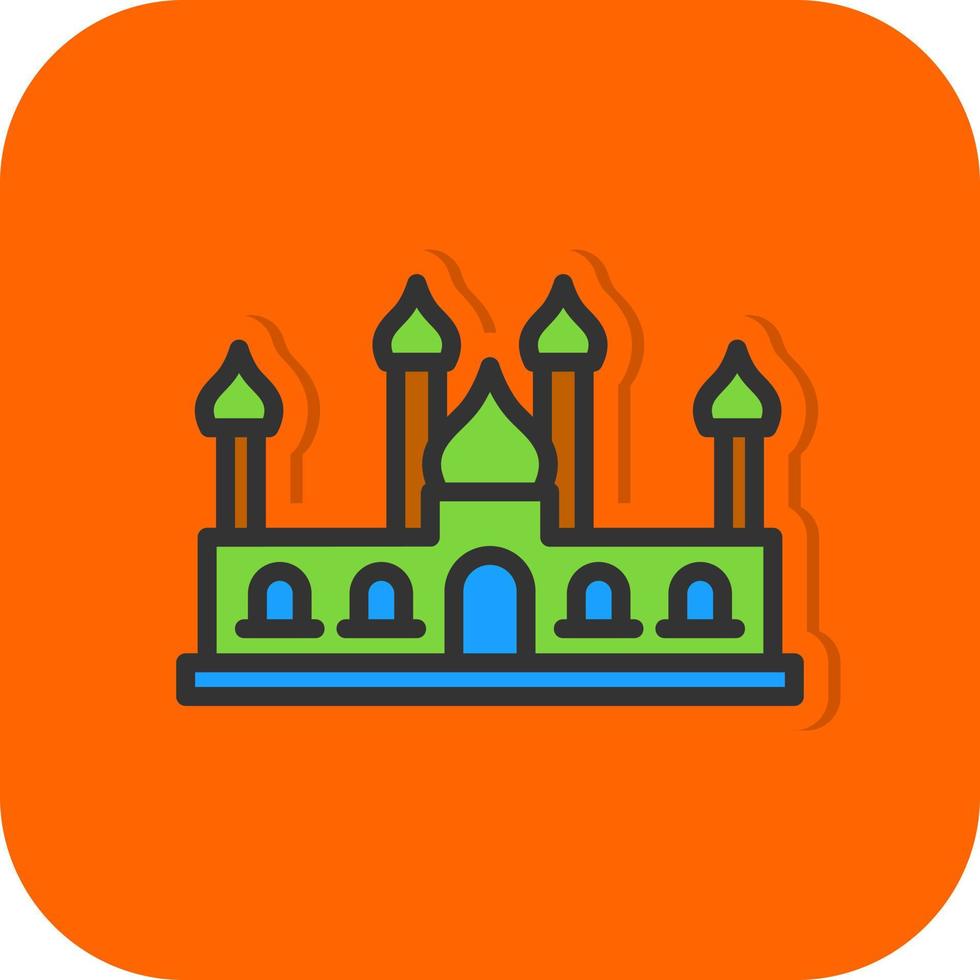 Mosque Vector Icon Design