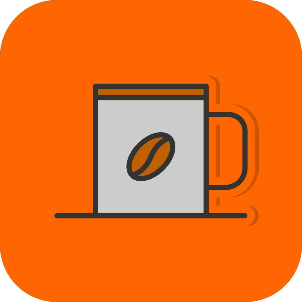 Coffee Cups Vector Icon Design