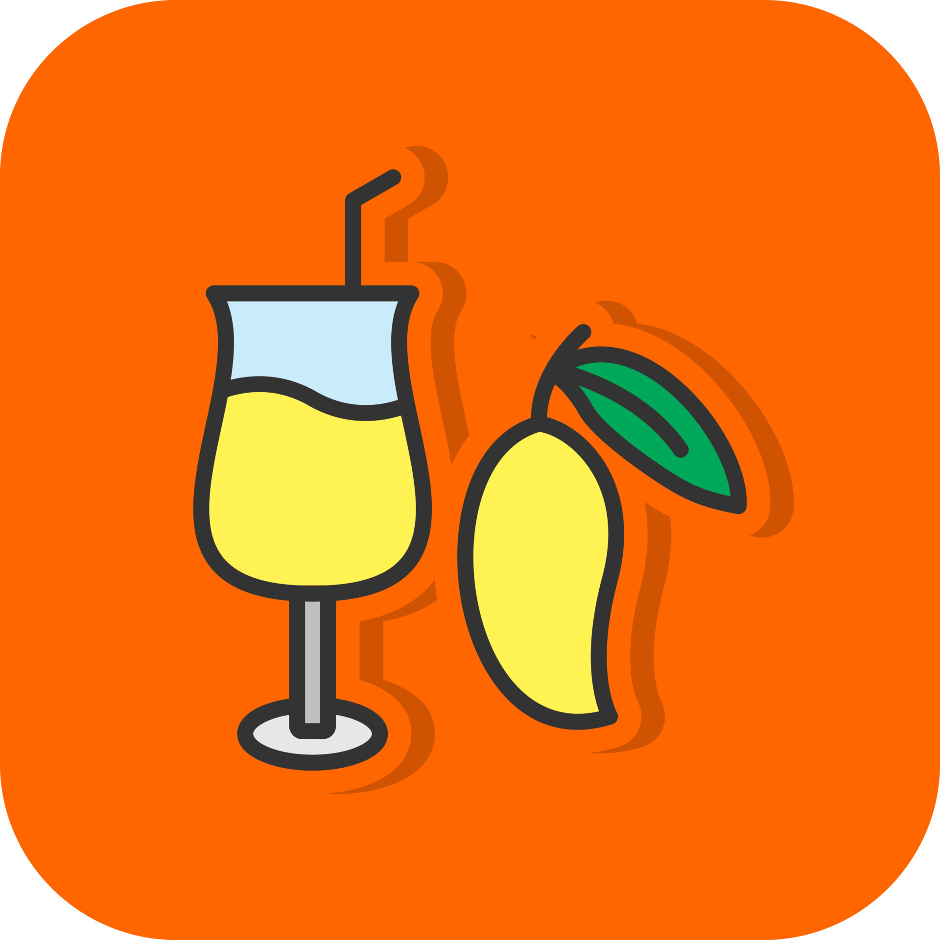 Mango Juice Vector Icon Design 20676164 Vector Art at Vecteezy