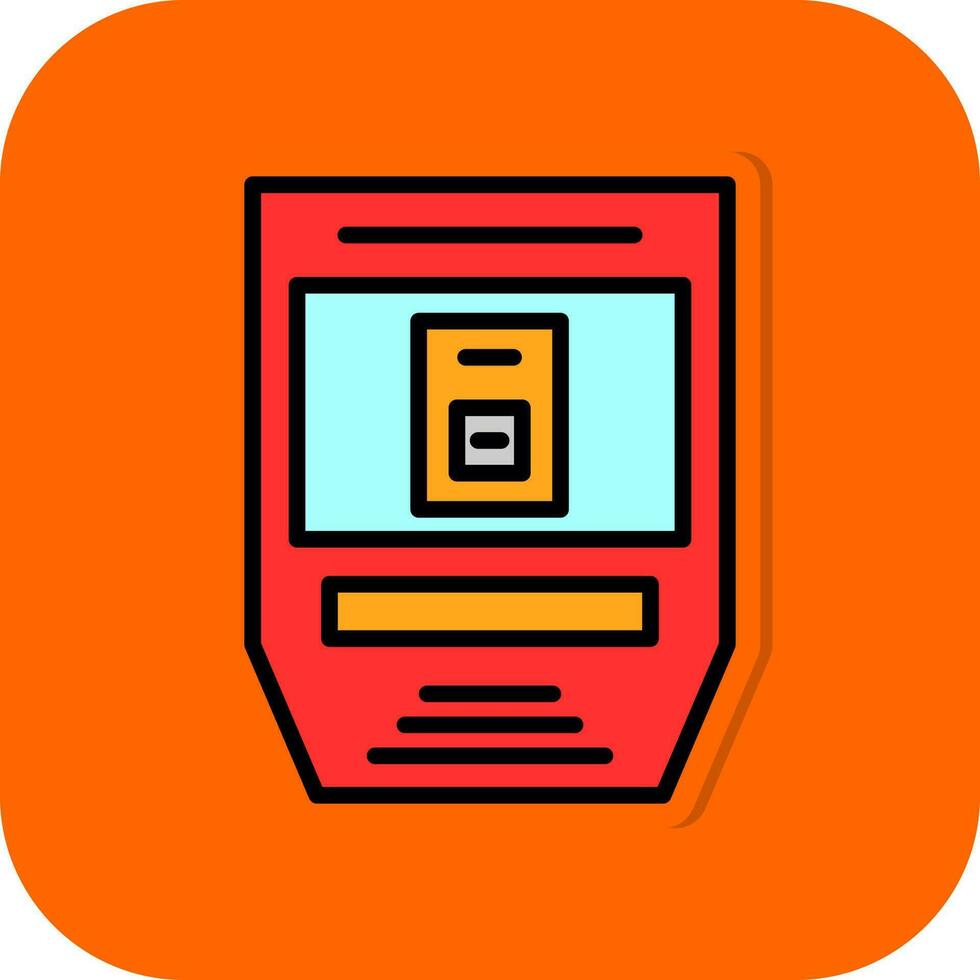 Pulse Meter Vector Icon Design