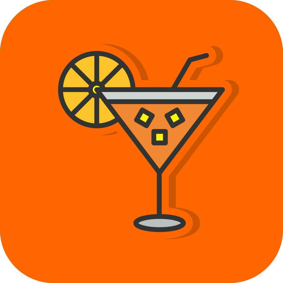 diseño de icono de vector de daiquirí